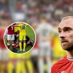 Christian Eriksen volvió a protagonizar momentos angustiantes tras desvancerse en el campo durante un amistoso entre Dinamarca y Ucrania.