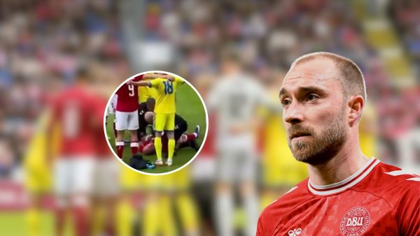Christian Eriksen volvió a protagonizar momentos angustiantes tras desvancerse en el campo durante un amistoso entre Dinamarca y Ucrania.