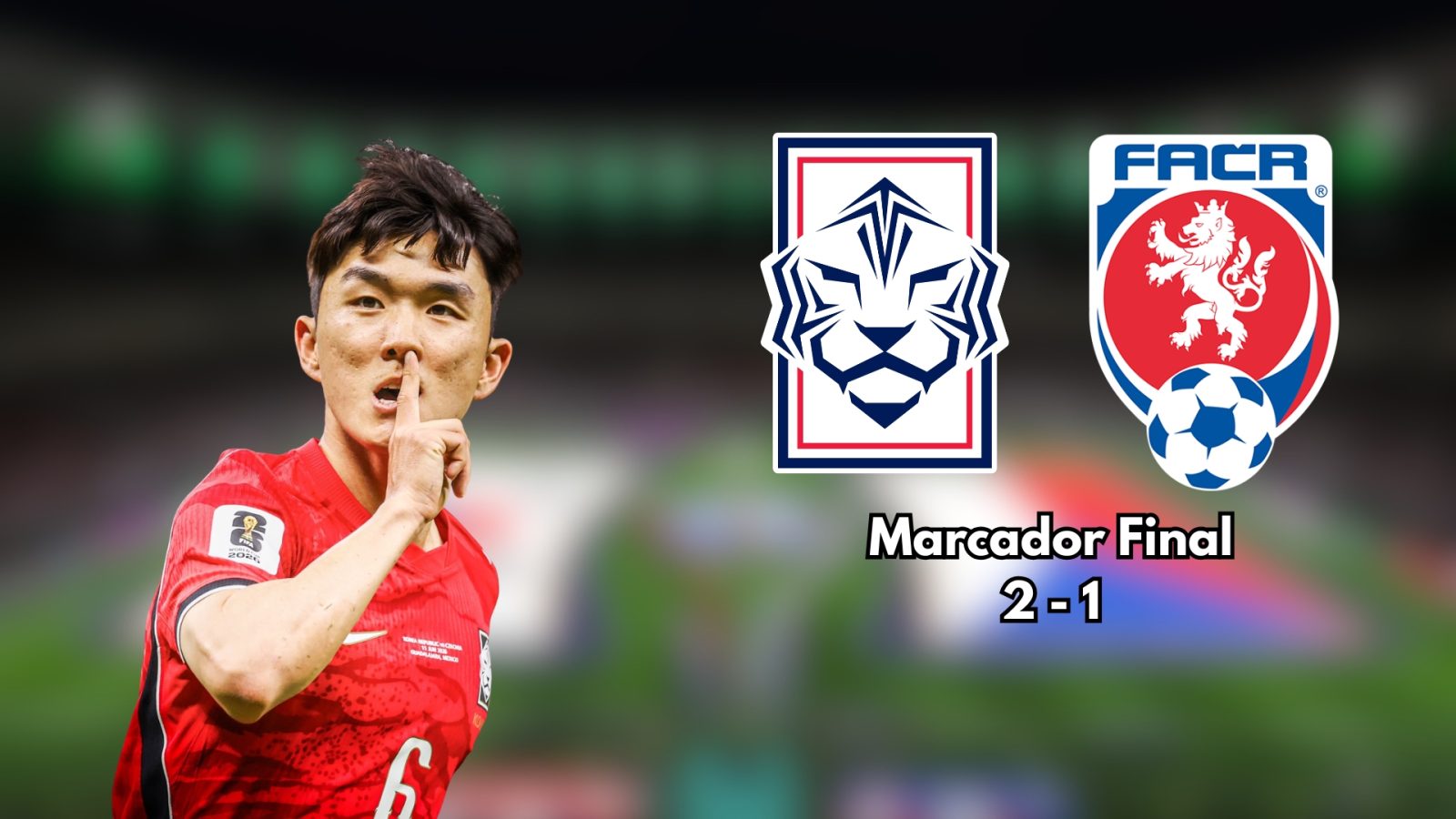 Corea del Sur logró vencer a Chequia después de haber estado abajo en el marcador, para sumar su primer triunfo en el Mundial 2026.