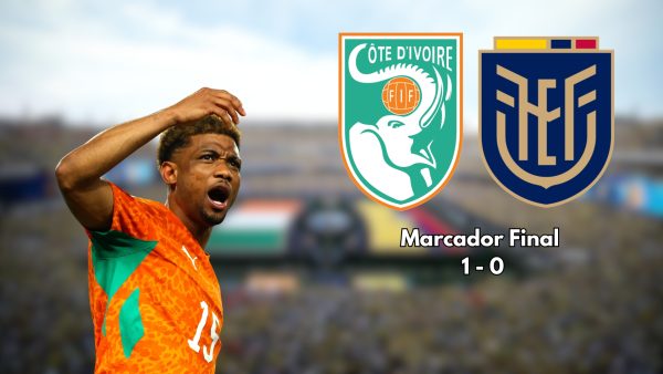 Costa de Marfil logró arrancarle la victoria de último momento a Ecuador, para sumar su primer triunfo en Copa del Mundo 12 años después.