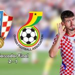 Croacia sufrió para derrotar a Ghana pero logró amarrar el segundo lugar del Grupo L previo a los dieciseisavos de final.