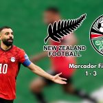 Egipto derrotó a Nueva Zelanda para registrar su primera victoria en una Copa del Mundo y adueñarse del Grupo G.