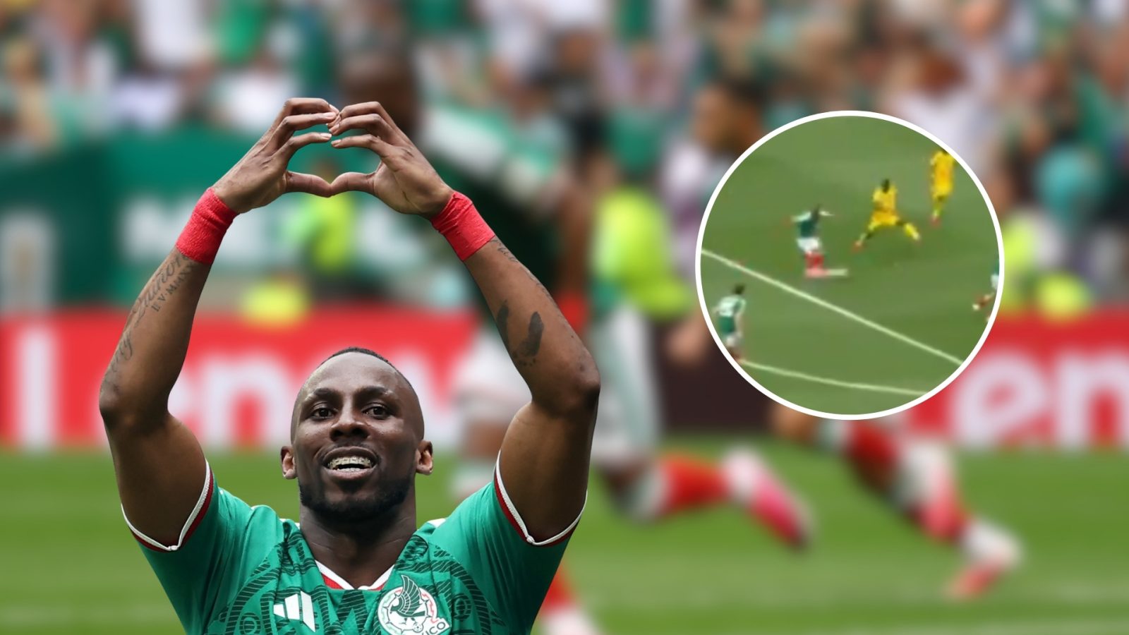Julián Quiñones puso adelante a la Selección Mexicana en su debut en el Mundial 2026, con un gol histórico para el Tri.
