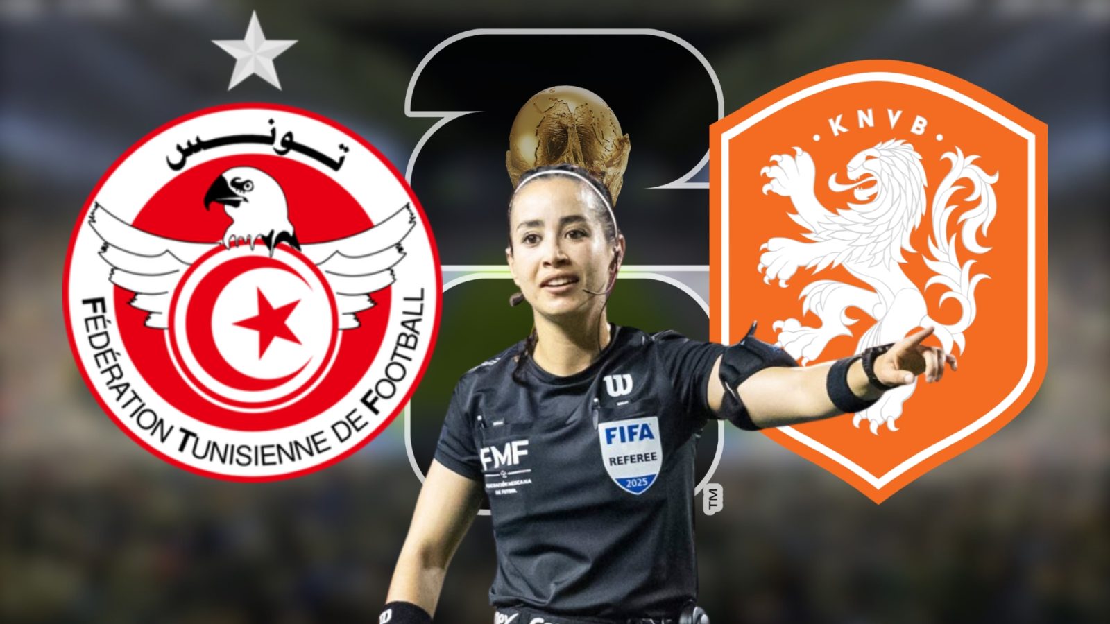 Katia Itzel García se convertirá en la primer ábritra mexicana en dirigir un partido de la Copa del Mundo.