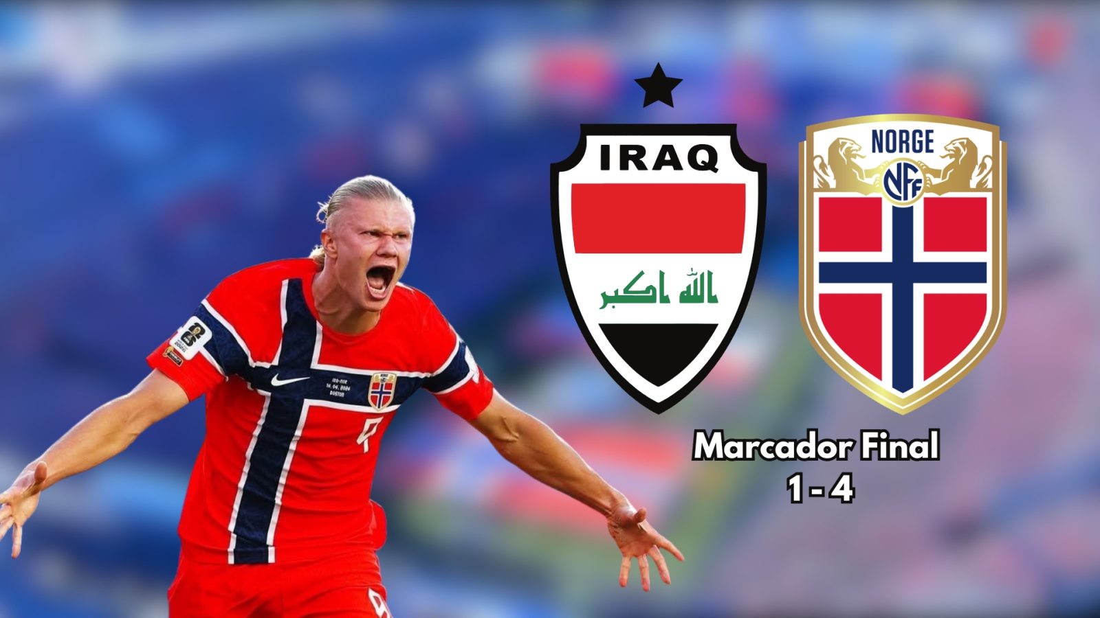 Noruega empezó firme su camino en el Mundial 2026 con un triunfo sobre Irak, después de 28 años de espera.