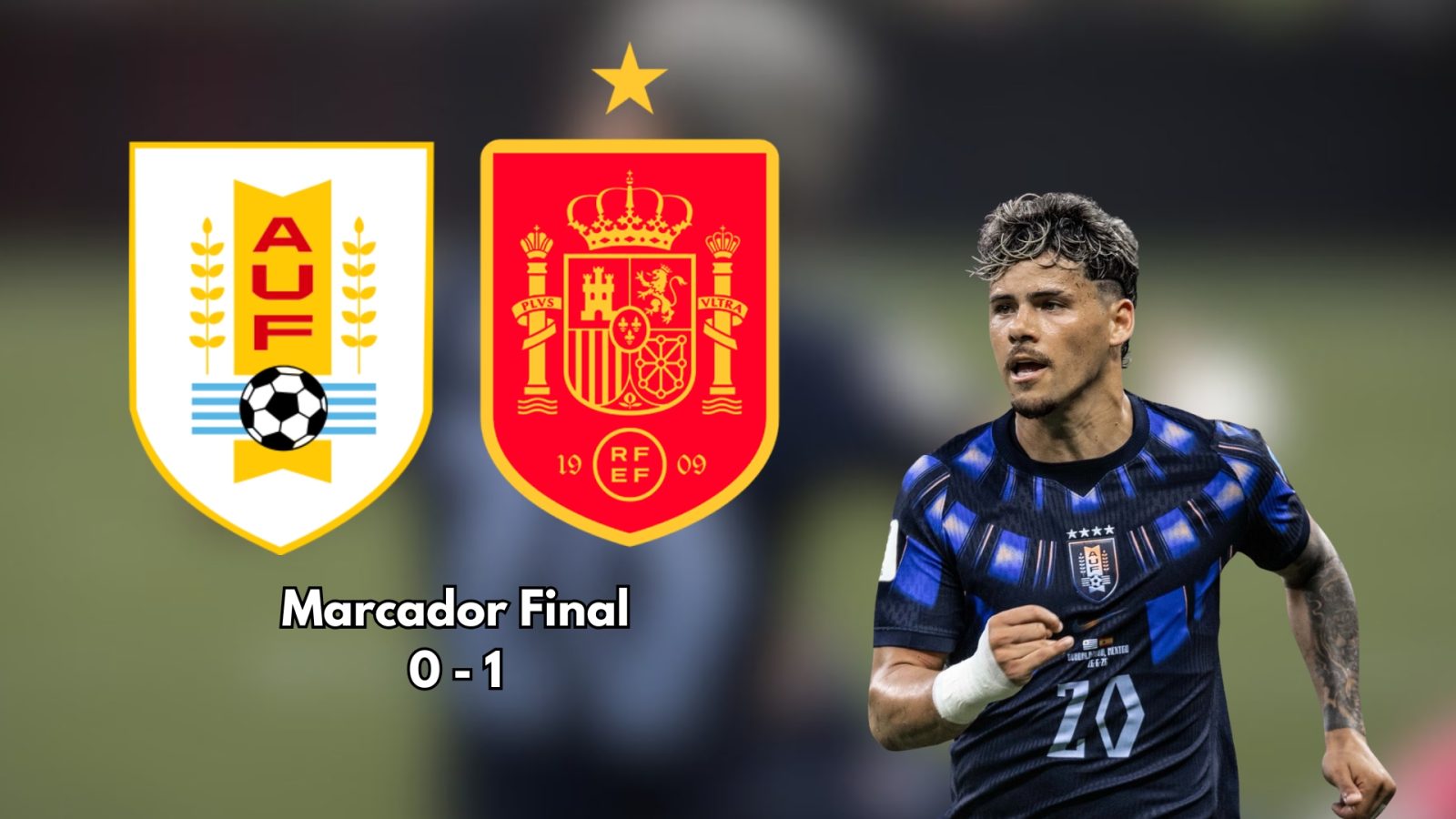 Uruguay cayó ante España y sumó su segunda eliminación consecutiva en fase de grupos de un Mundial por primera vez en su historia.
