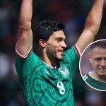 Raúl Jiménez se metió al cuarto lugar de la lista histórica de goleadores de la Selección Mexicana con su tanto ante Serbia.