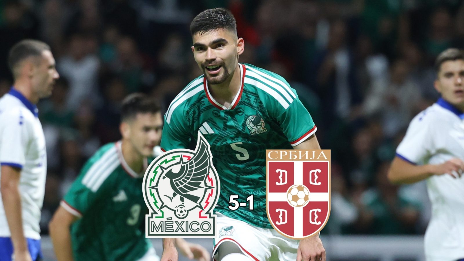 La Selección Mexicana cerró su preparación rumbo al Mundial 2026 con una goleada sobre Serbia en Toluca.