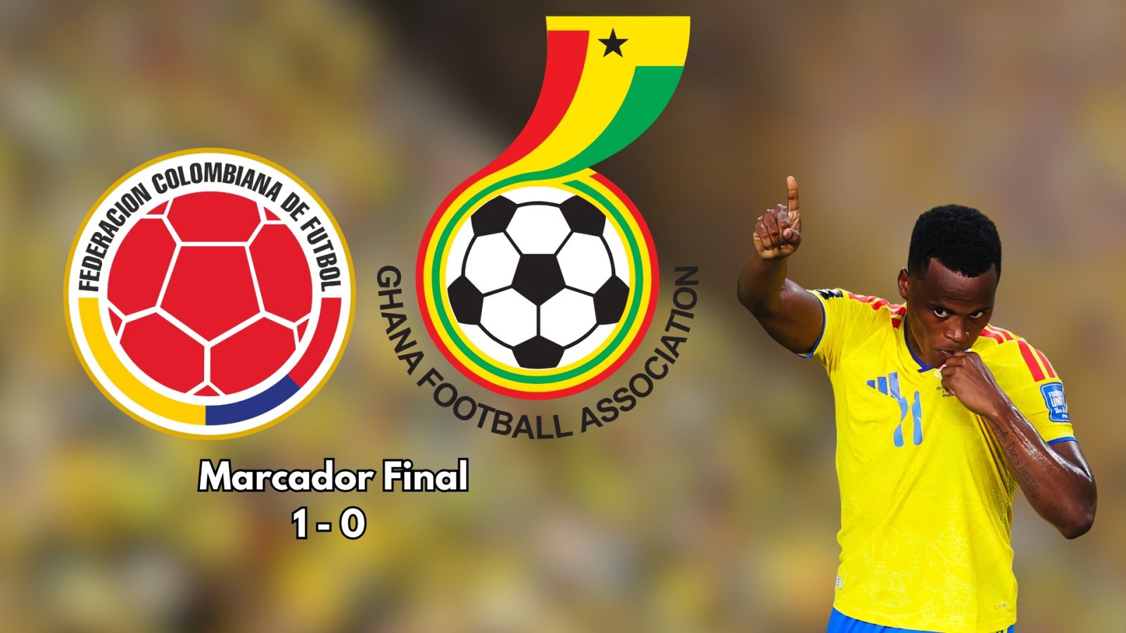 Colombia derrotó a Ghana por la mínima y logró meterse a los octavos de final del Mundial 2026 como último invitado a la fase.
