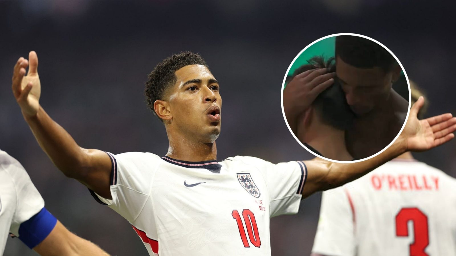Jude Bellingham se acercó a Gilberto Mora para compartir un emotivo momento tras la eliminación de México a manos de Inglaterra.