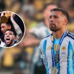 Nicolás Otamendi puso fin a su carrera como futbolista de la Selección Argentina, tras 17 años formando parte del equipo.