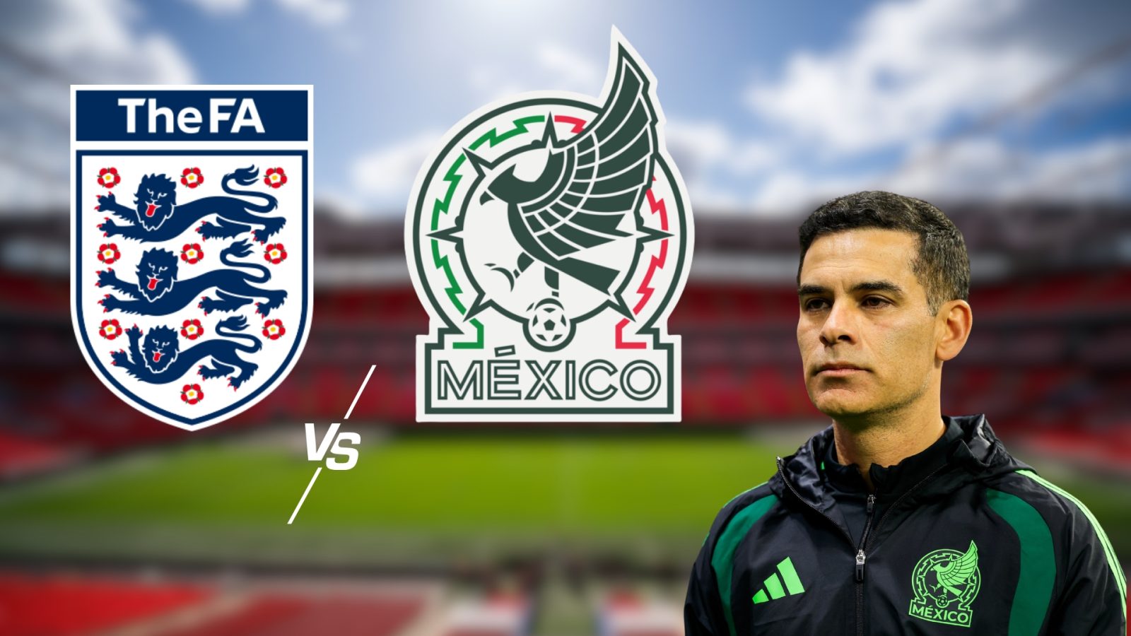 Rafa Márquez y la Selección Mexicana volverían a verse las caras con Inglaterra, pero ahora en el mítico Estadio de Wembley.