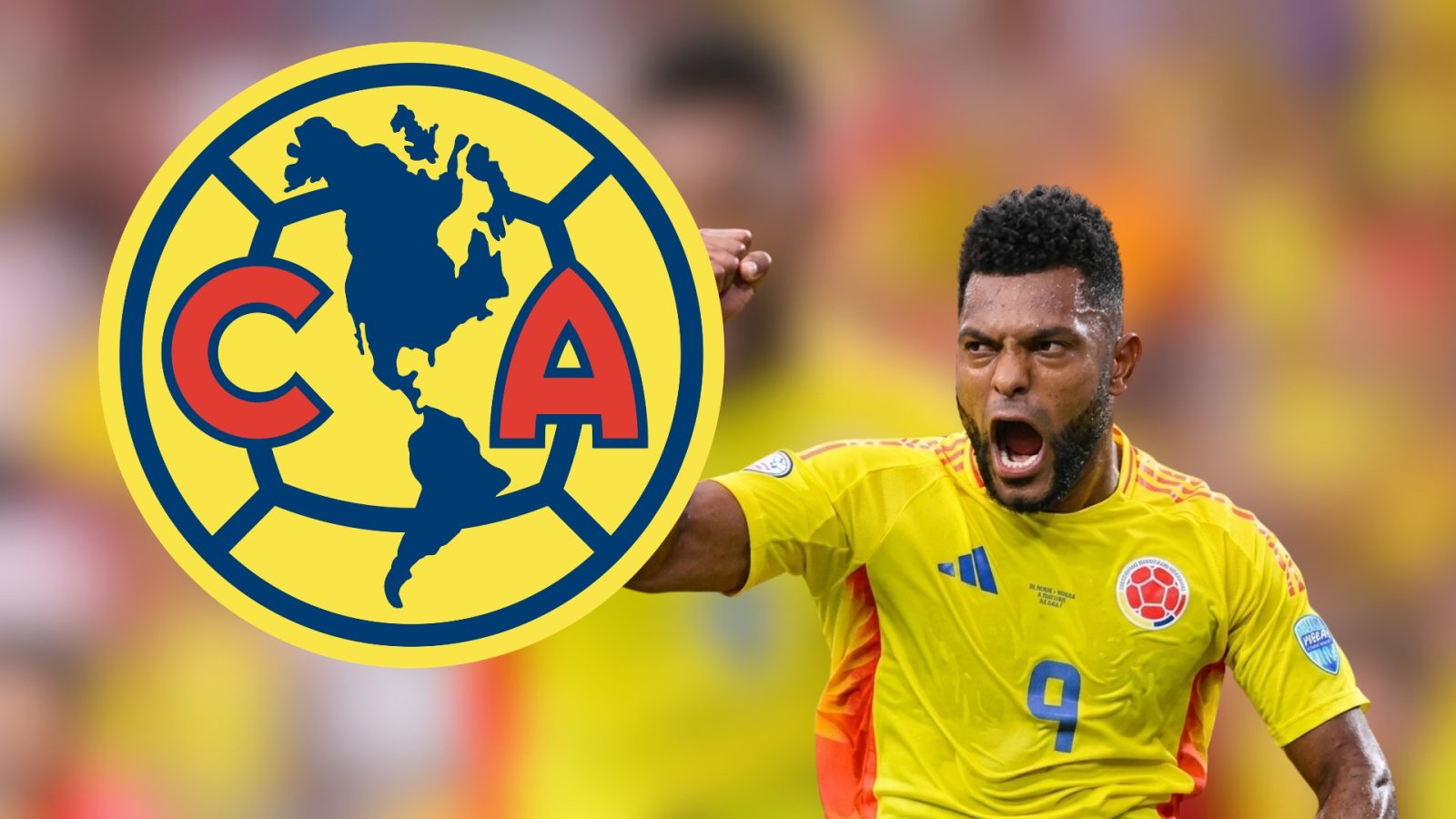Miguel Borja ya llegó a la Ciudad de México para ultimar detalles y convertirse en nuevo futbolista del América.