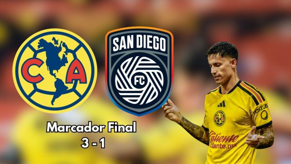 América sigue creciendo en lo futbolístico y lo demostró con una goleada sobre el San Diego FC en el arranque de la Leagues Cup.