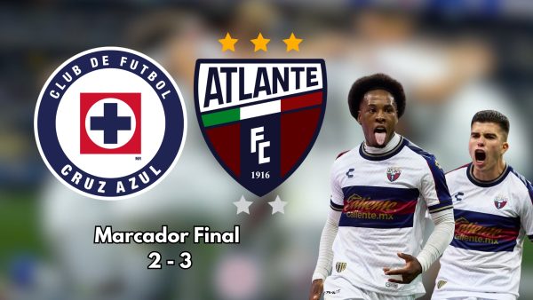Atlante le puso fin al invicto de Joel Huiqui al frente de Cruz Azul, con su primera victoria tras su regreso a la Liga MX.