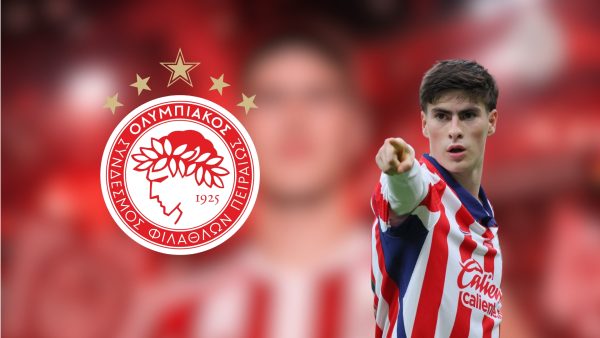 La Hormiga González se encontraría a detalles de cerrar su pase al Olympiacos, y unirse a la legión mexicana en el futbol de Europa.