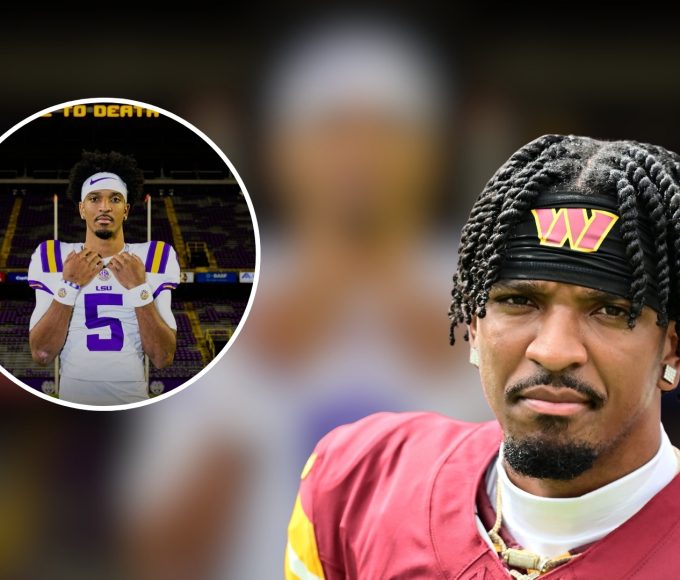 Jayden Daniels mantiene un conflicto con LSU luego de que la universidad le diese el número que utilizó durante su carrera a un nuevo recluta.