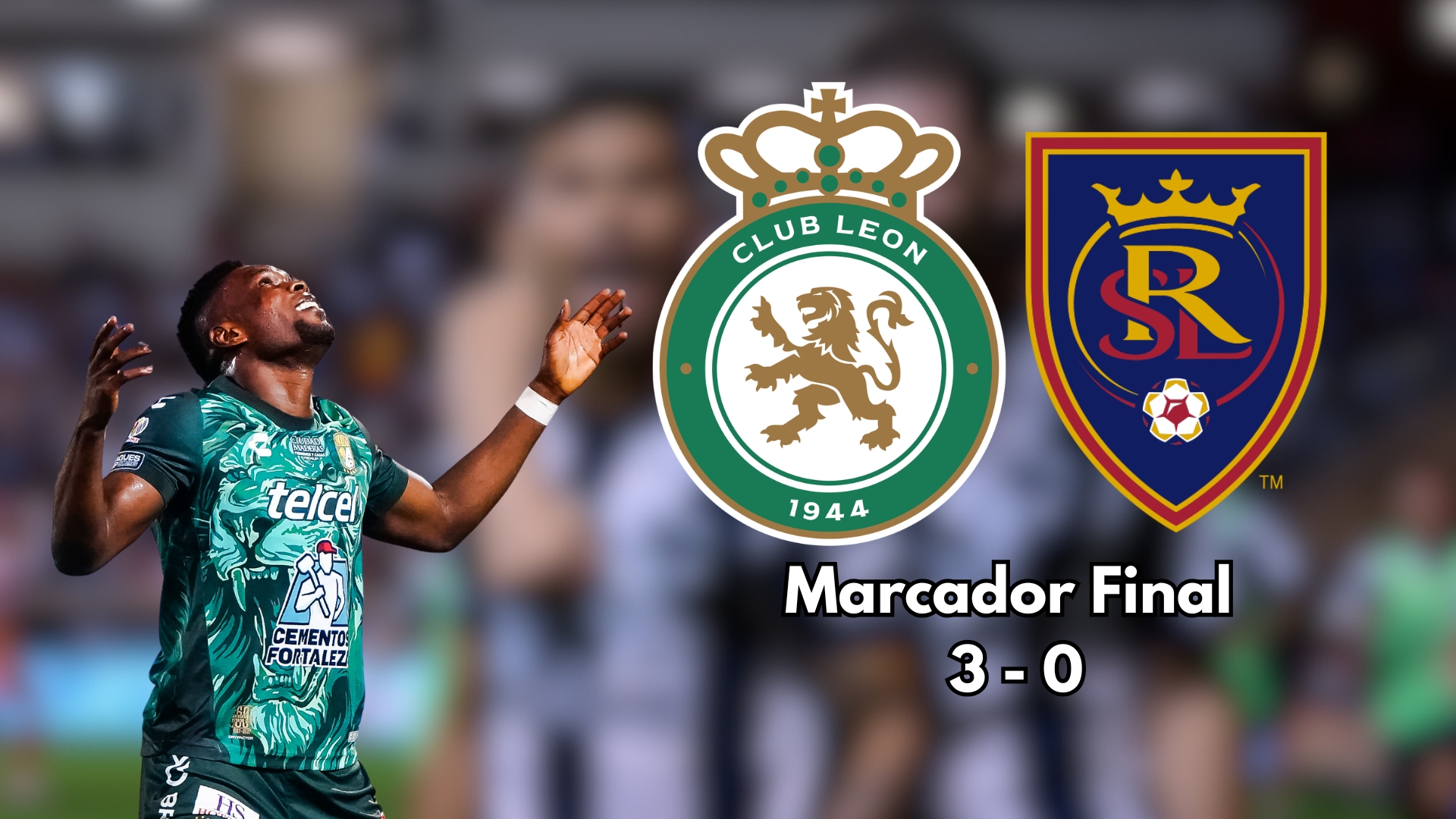 León continúa en plan intratable y firmó una goleada sobre el Real Salt Lake para meterse a las semifinales de la Leagues Cup por primera vez.