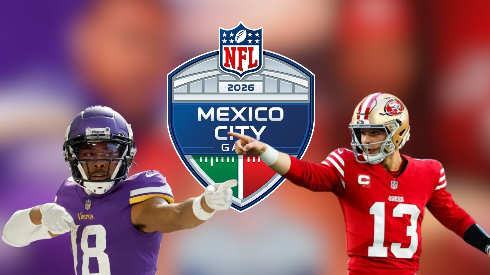 La NFL vuelve a México en un par de semanas para vivir las emociones del duelo entre los Minnesota Vikings y los San Francisco 49ers.