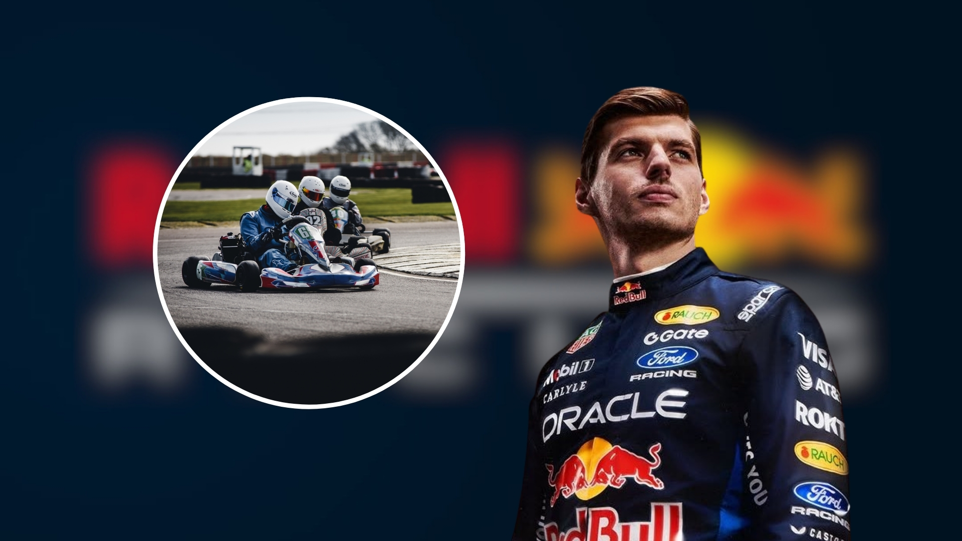 Max Verstappen pondrá a prueba sus habilidades al volante compitiendo en una carrera contra 100 go karts.