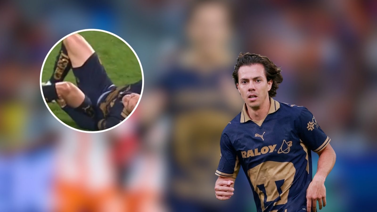 Sebastián Córdova quedará fuera de lo que resta del Apertura 2026 con Pumas, luego de sufrir una terrible lesión en Leagues Cup.