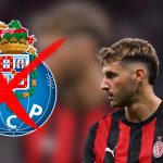 Milan rechazó la propuesta que el Porto le hizo para hacerse con los servicios de Santiago Giménez antes del inicio de la temporada.