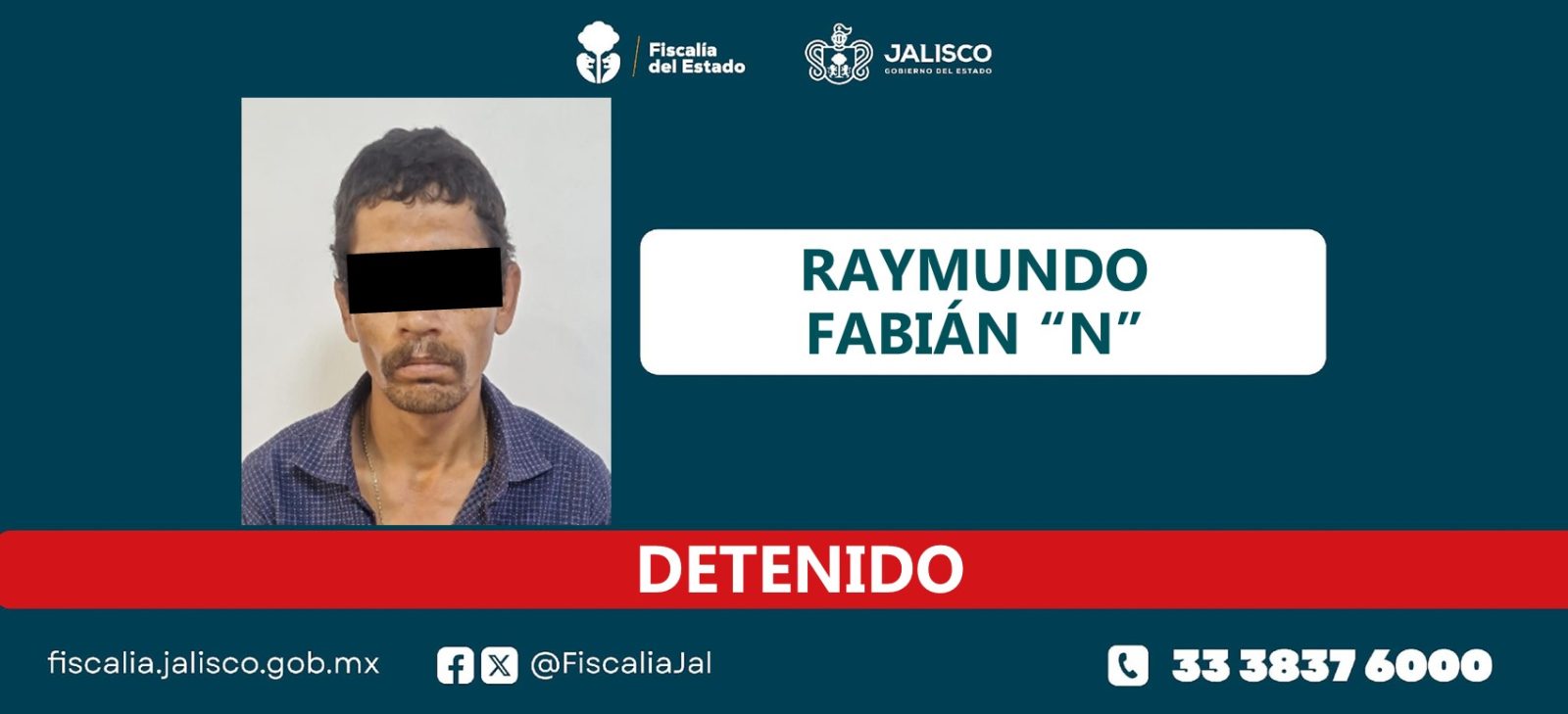 Imagen cortesía de la Fiscalía de Jalisco