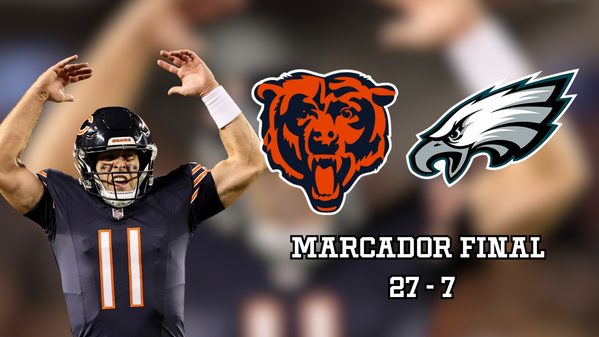 Chicago se impuso 27-7 en Soldier Field con Case Keenum como la gran figura y una defensiva que dejó prácticamente sin respuesta a Philadelphia.