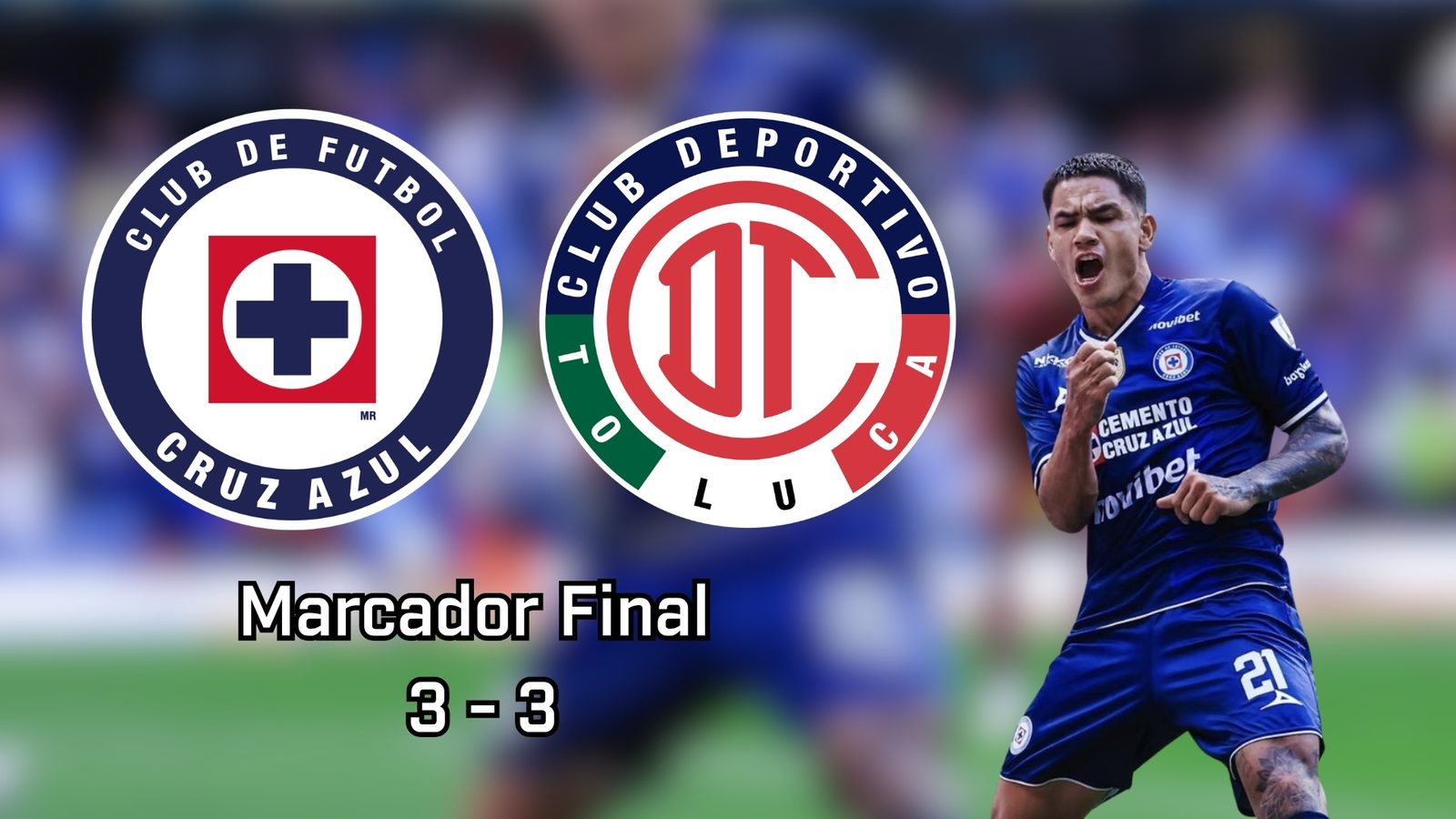 Cruz Azul y Toluca protagonizaron uno de los partidos más espectaculares de la Jornada 10 del Apertura 2026.