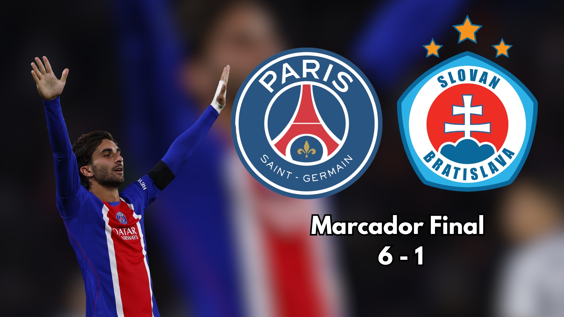 Ferran Torres se convirtió en la gran figura del PSG con un hat-trick que coronó una goleada monumental para el reinante campeón de la Champions.
