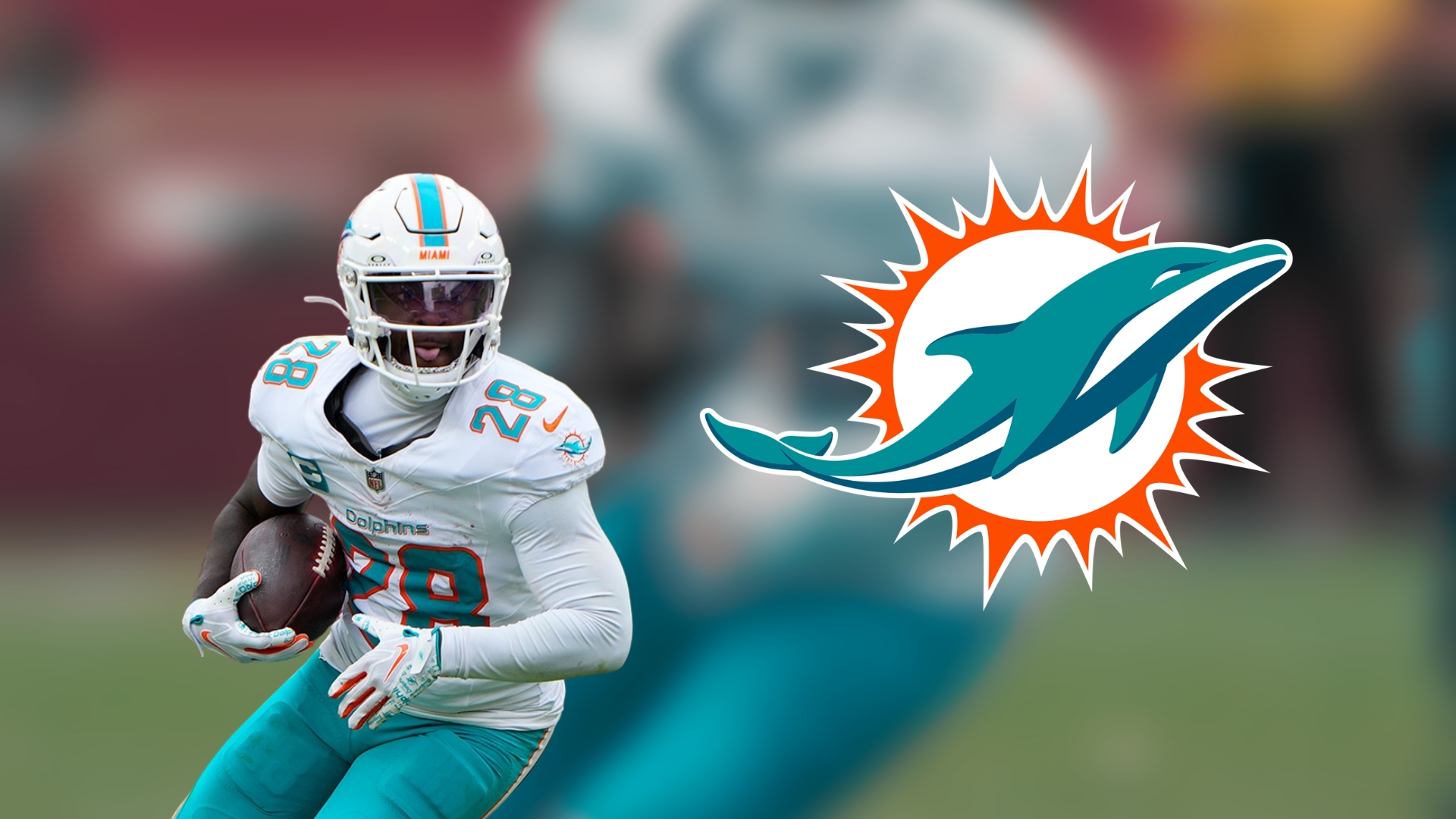 El corredor estrella de los Dolphins sufrió una ruptura del ligamento cruzado anterior de la rodilla izquierda ante Kansas City y quedó fuera por el resto de la campaña 2026.