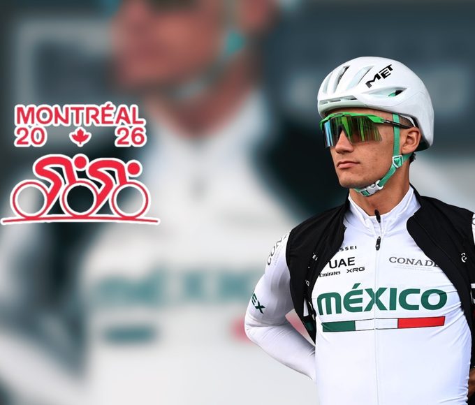 Isaac del Toro volvió a colocarse entre los mejores ciclistas del planeta y terminó a solamente un segundo de subir al podio en del Mundial de Montréal 2026.