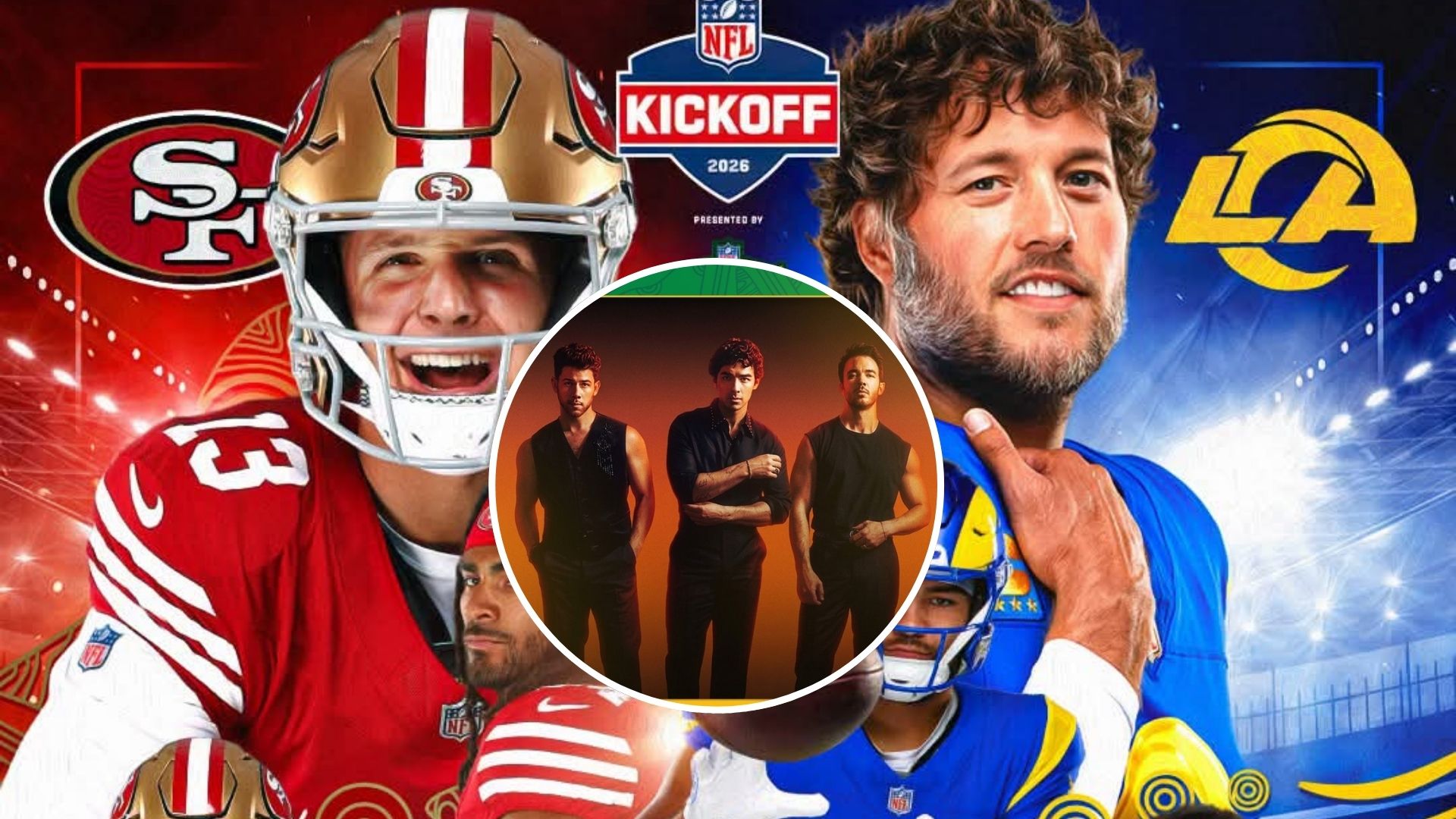 Los Jonas Brothers se presentarán en el primer partido internacional programado en el calendario de la NFL.