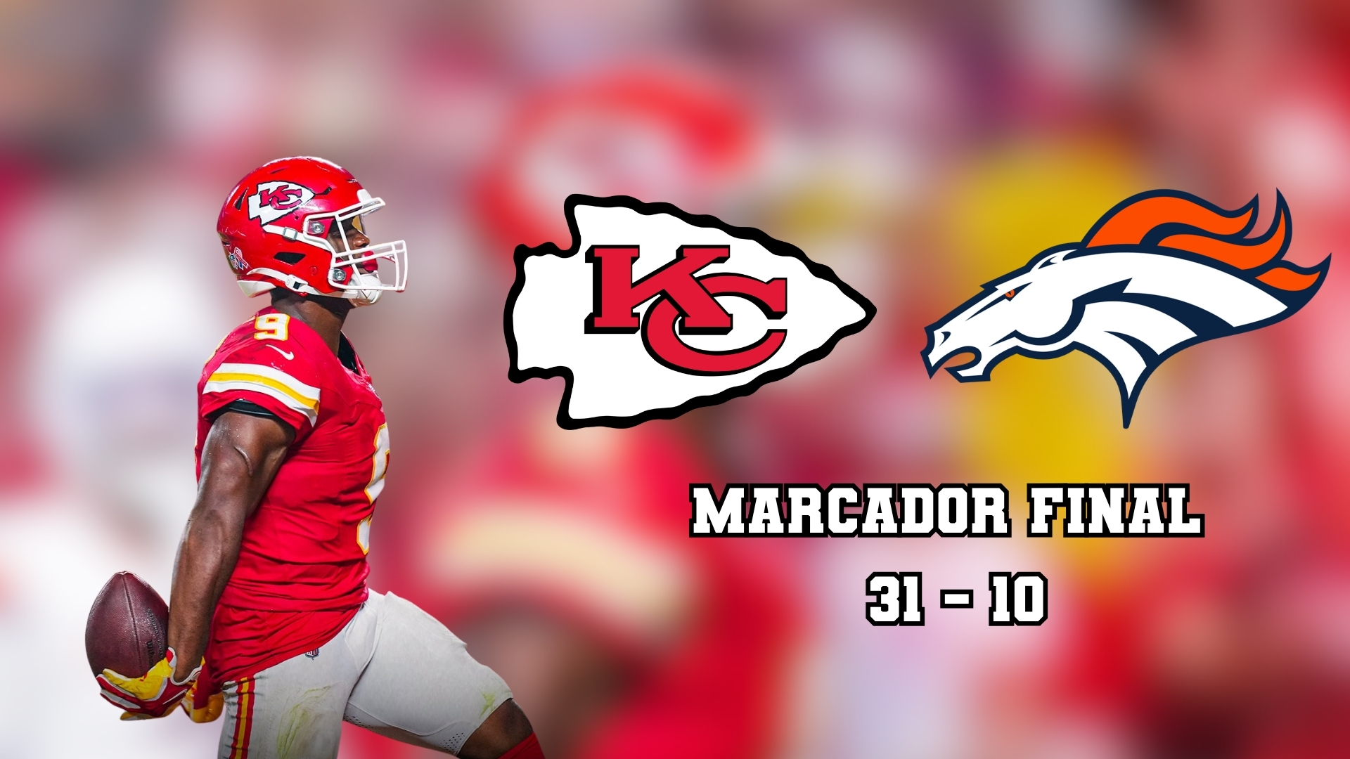 Los Kansas City Chiefs comenzó la temporada 2026 con una contundente victoria 31-10 sobre Denver Broncos en Arrowhead Stadium.