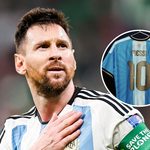 Lionel Messi mostró la indumentaria especial que utilizará en su último partido con la Selección Argentina.