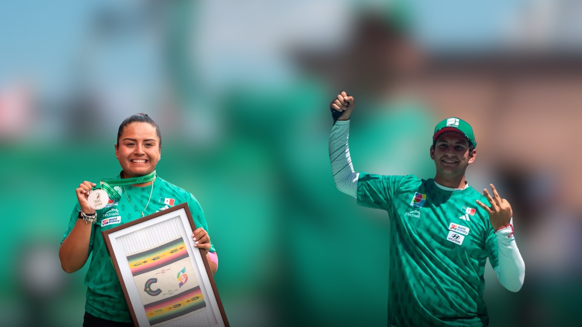 México se llevó par de medallas en el primer día de las Finales de la Copa del Mundo de Tiro con Arco desde Saltillo.