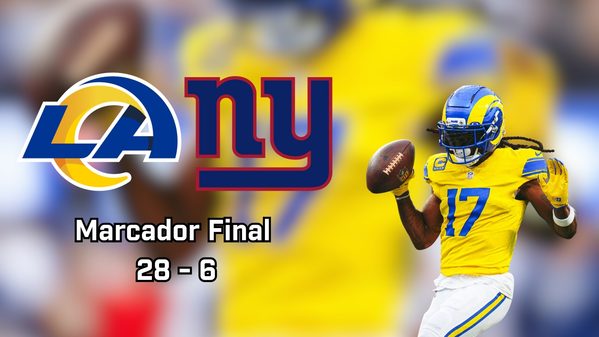 Los Rams vencieron a los Giants con una exhibición de futbol complementario en ambos lados del ovoide.