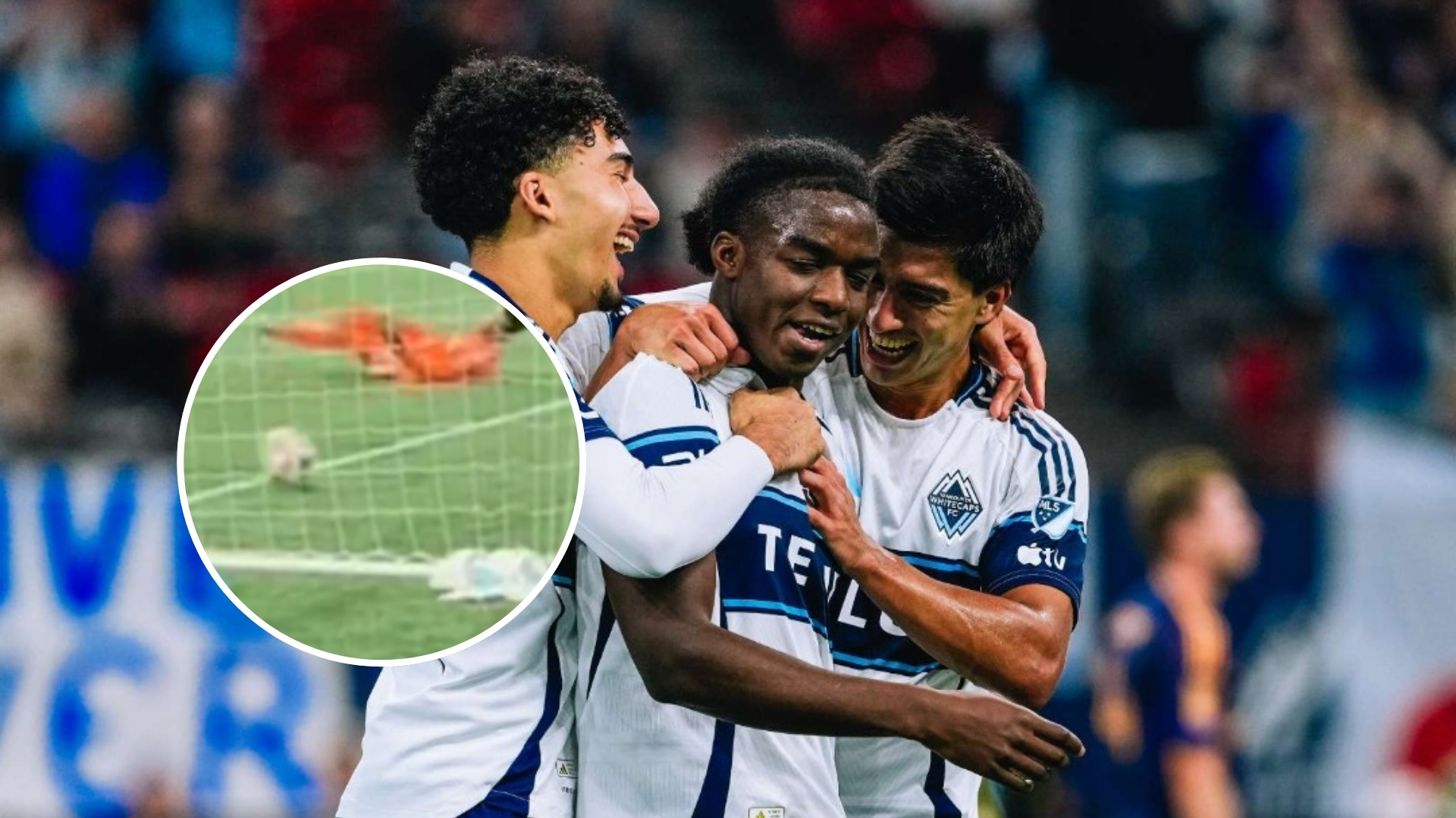 La MLS fue tema de conversación en las últimas horas en redes sociales, luego de un insólito momento entre el Vancouver Whitecaps y el LA Galaxy.