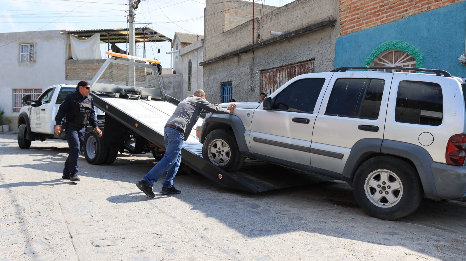 Limpieza de vehículos abandonados