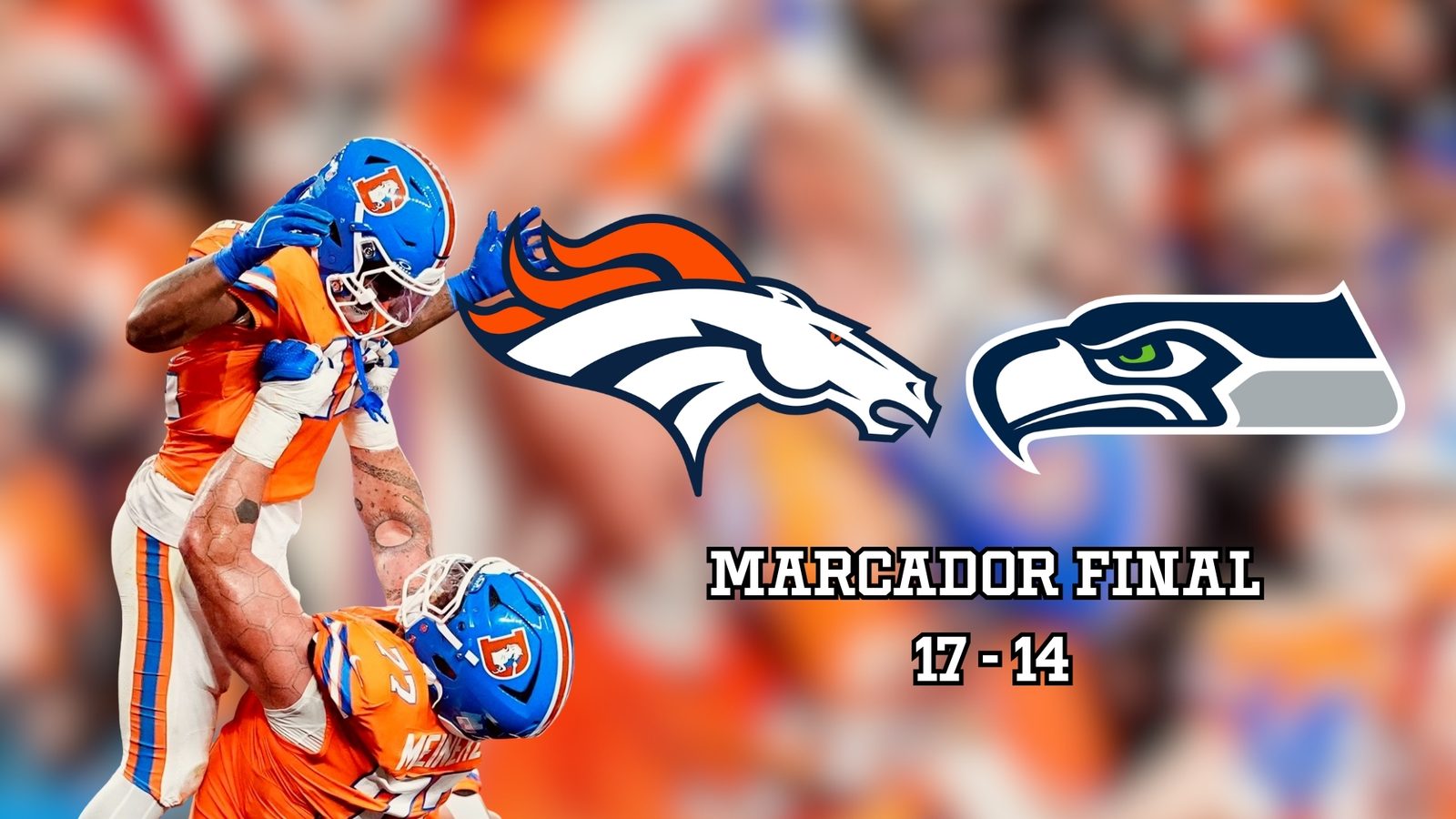 Los Broncos encontraron la manera de ganarle a los Seahawks, quienes se hunden cada día más con Sam Darnold en los controles.