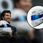 Checo Pérez exhibió el casco con el que celebrará su gran premio número 300 este fin de semana en el GP de México 2026.