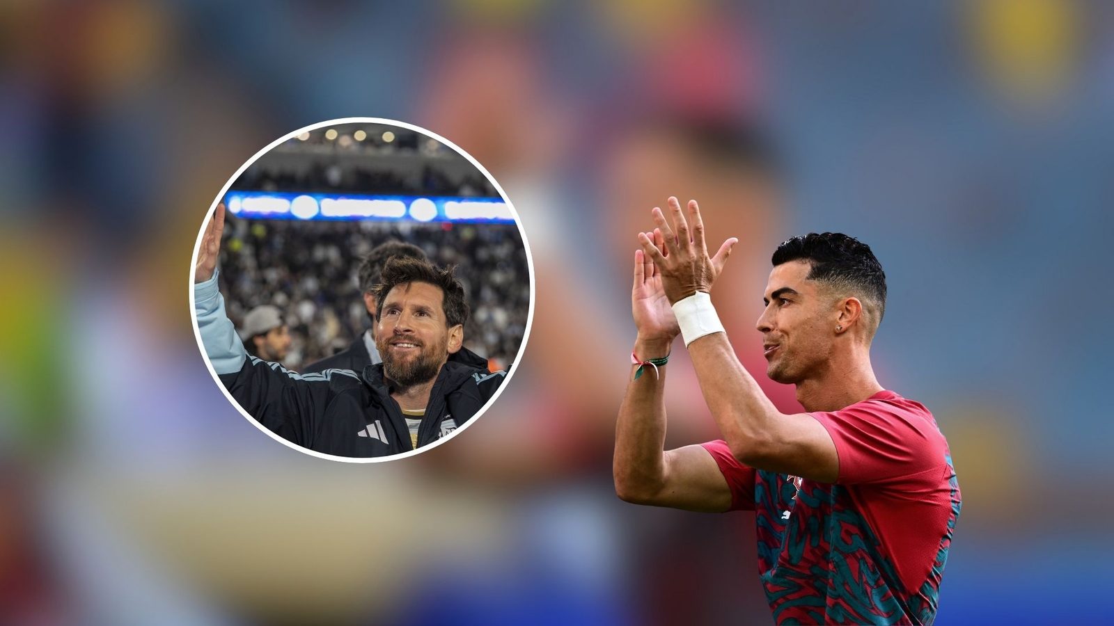 Cristiano Ronaldo se dio el tiempo para dedicarle un emotivo mensaje a Lionel Messi tras jugar su último partido con la Selección Argentina.