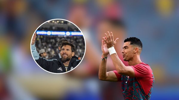Cristiano Ronaldo se dio el tiempo para dedicarle un emotivo mensaje a Lionel Messi tras jugar su último partido con la Selección Argentina.