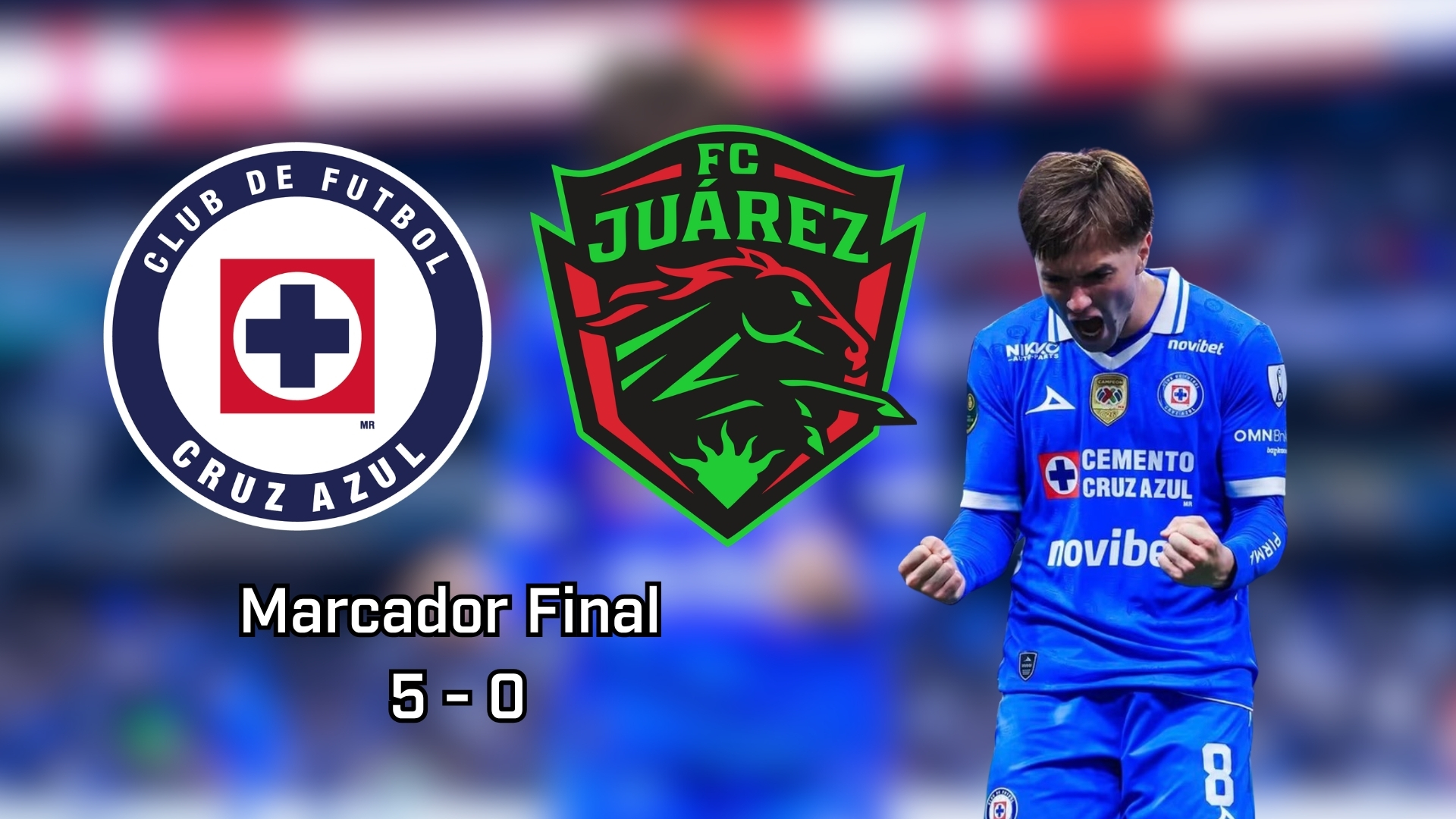 Cruz Azul volvió a tomar fuerza en casa con una goleada de escándalo sobre el FC Juárez para meterse a los puestos de Liguilla del Apertura 2026.
