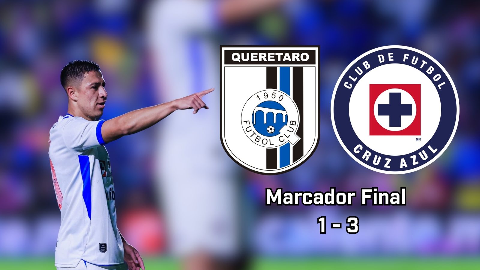 Cruz Azul le pasó por encima a Querétaro en la Corregidora y consiguió ponerse a un punto de distancia del liderato de la Liga MX.