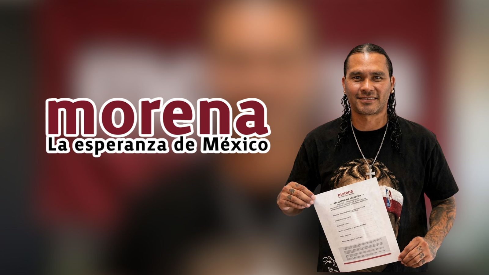 El Gullit Peña buscará incursionar en la política con Morena rumbo a las elecciones de 2027.