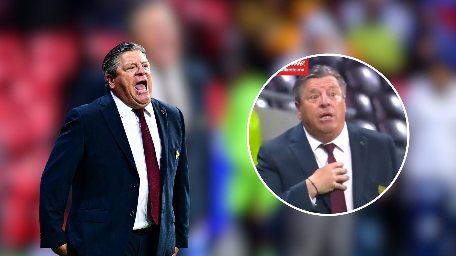 Miguel Herrera terminó yéndose expulsado del Atlante vs. Pumas, luego de protagonizar un nuevo