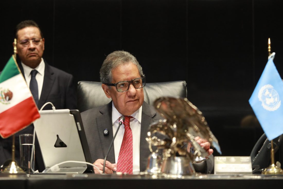 Higinio Martínez, presidente del Senado de la República