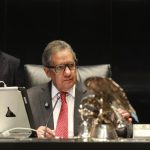Higinio Martínez, presidente del Senado de la República