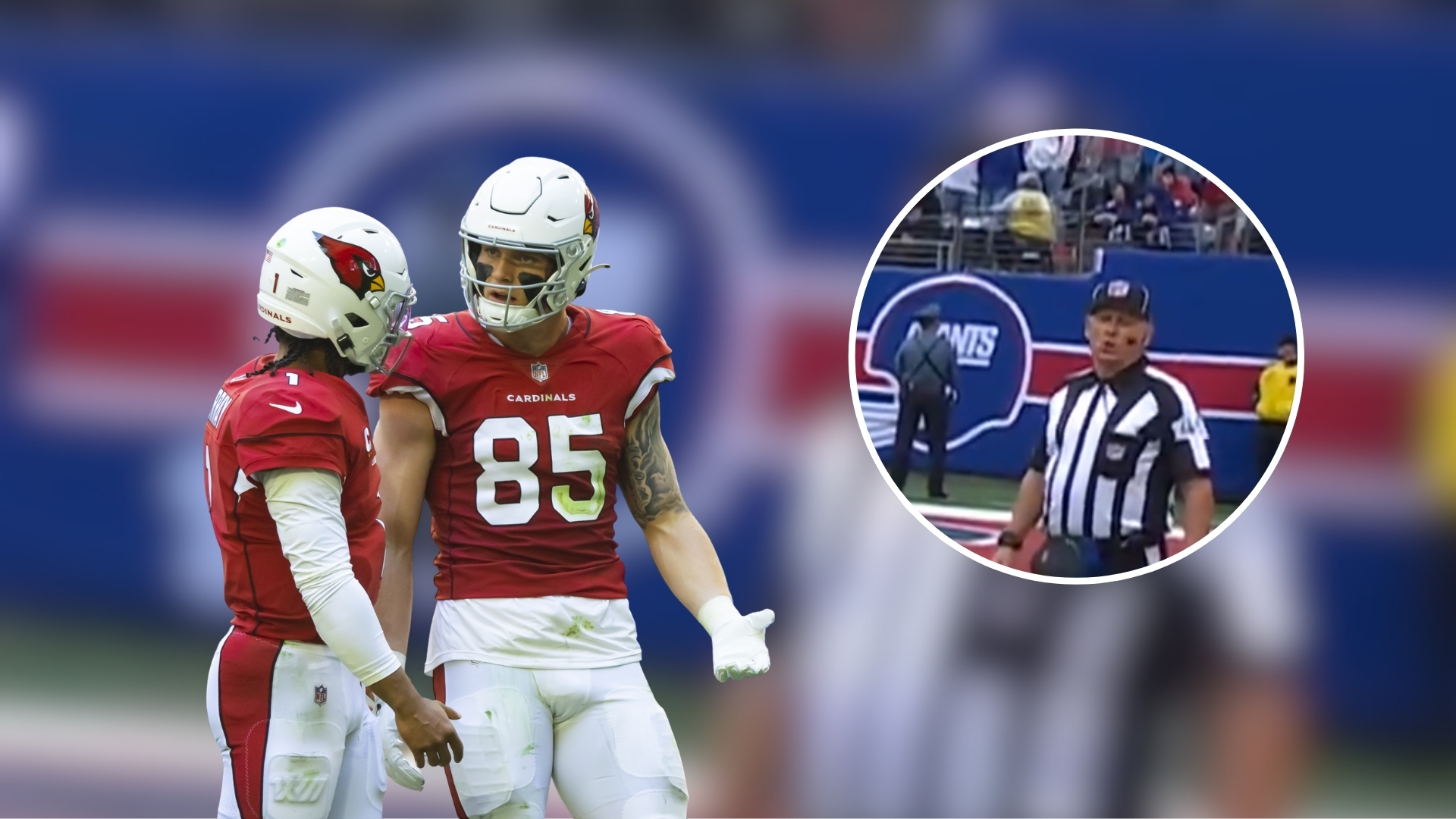 Trey McBride habría sido insultado por un oficial durante el partido entre los Cardinals y los Giants, y todo habría quedado captado por las cámaras.